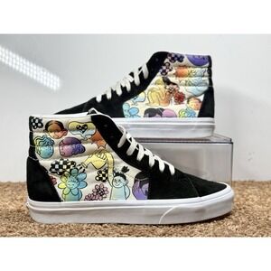 Vans Sk8-Hi Cultivate Care In This Together Black Multicolor Shoes Men's Size 8